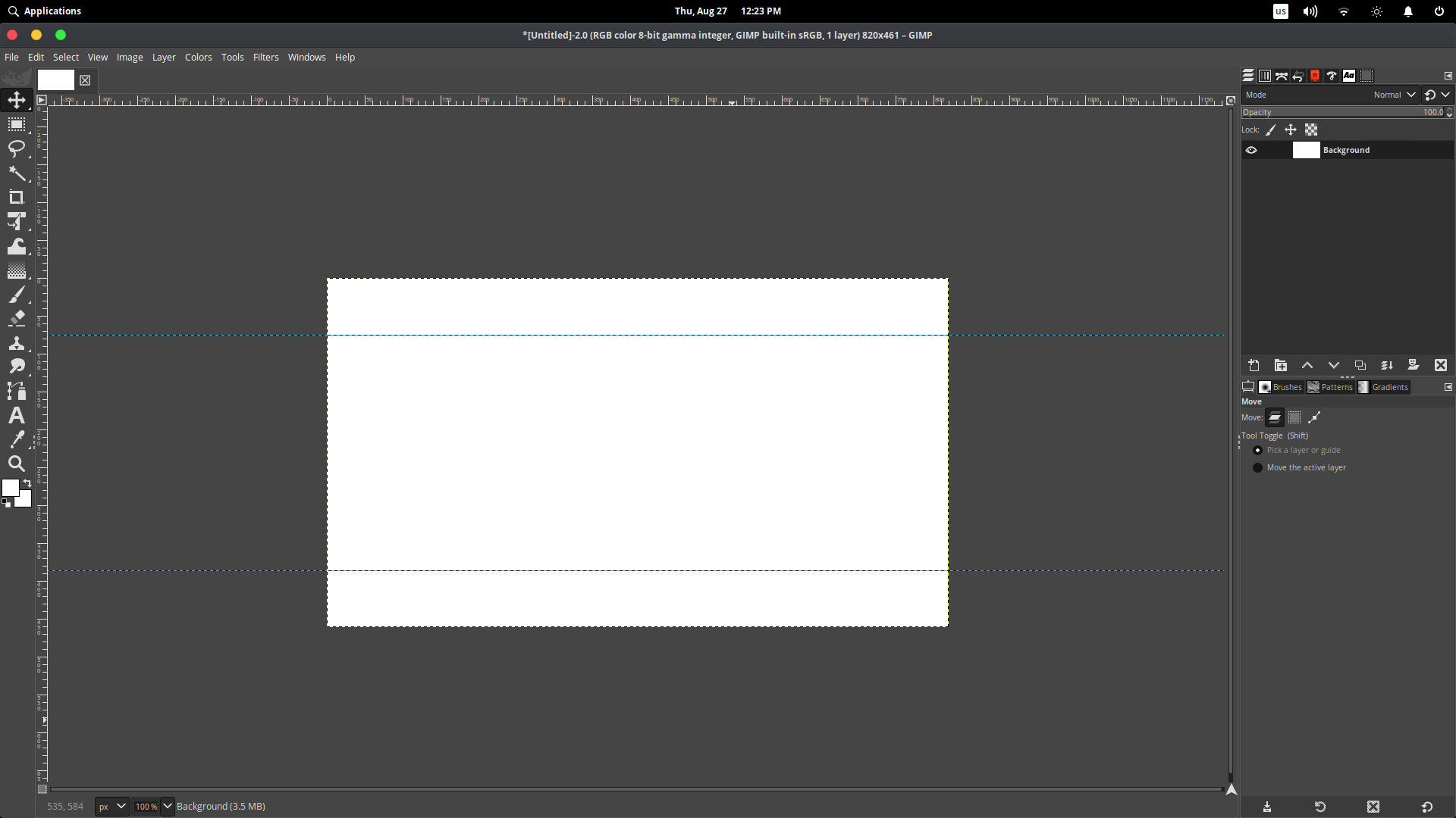 Learn Gimp Basics While Making A Minimal Cover For Your Facebook Profile Nixfaq