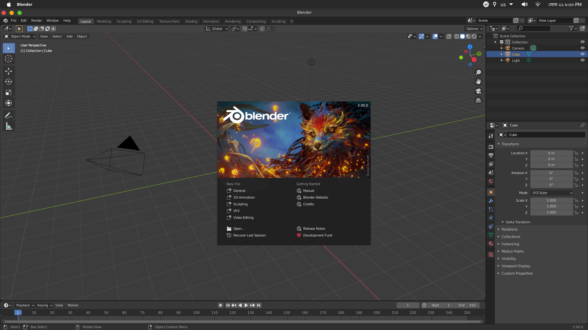 3d animation software blender