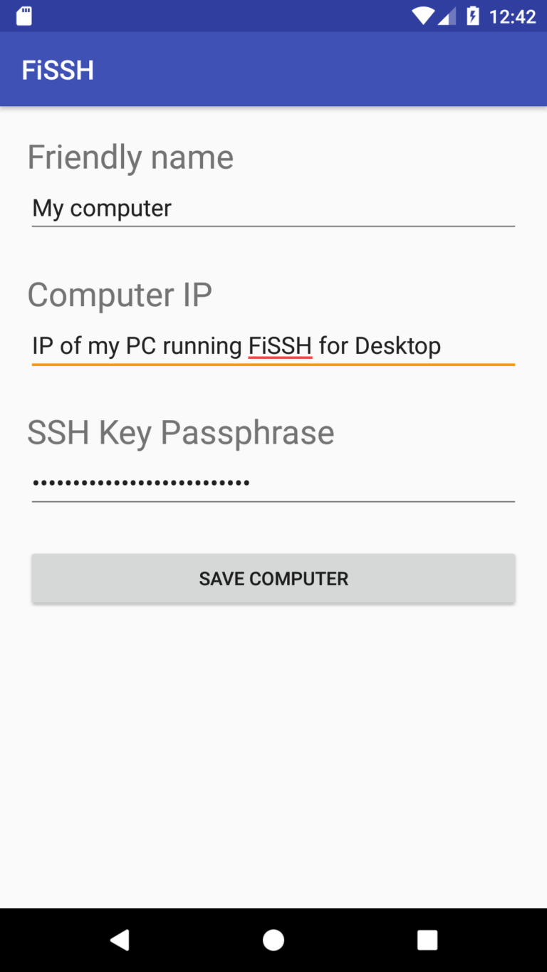 FiSSH, a fun method to initiate SSH authentication via Smartphone's