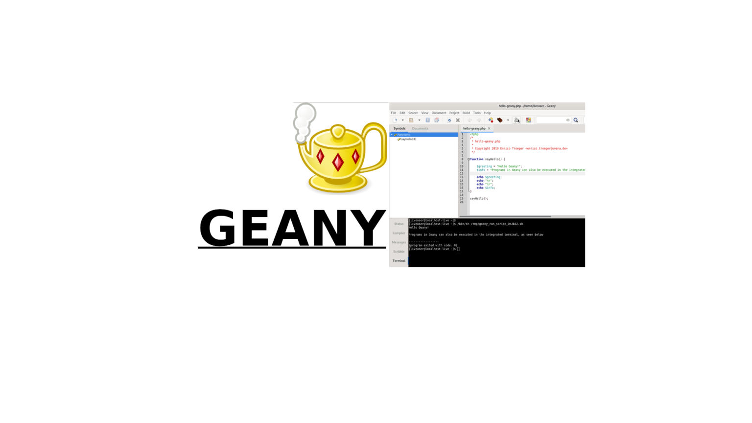 geany split window copy paste