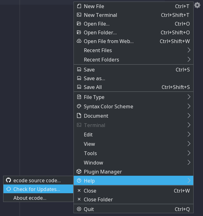 ecode A Modern and Lightweight Code Editor 